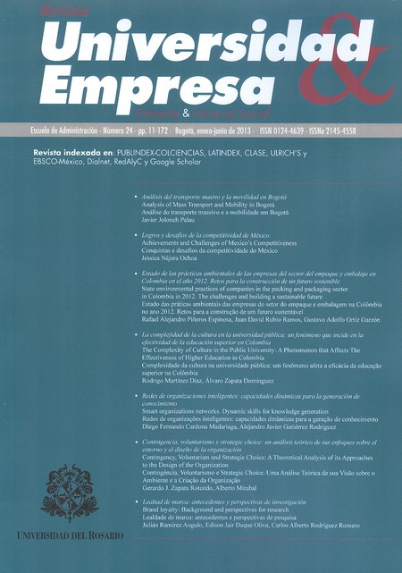 Revista Universidad y Empresa ...