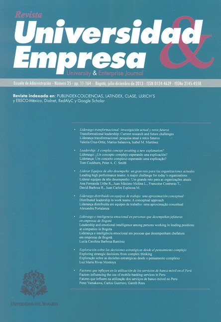 Revista Universidad y empresa ...