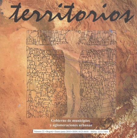 Revista Territorios No.22  Gob...