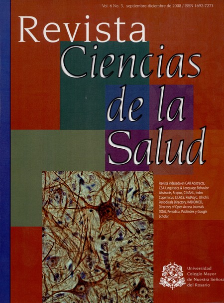 Revista Ciencias de la Salud. ...