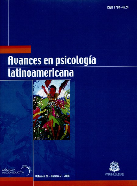 Revista Avances en Psicología ...
