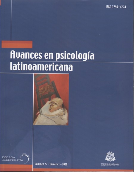 Revista Avances en Psicología ...
