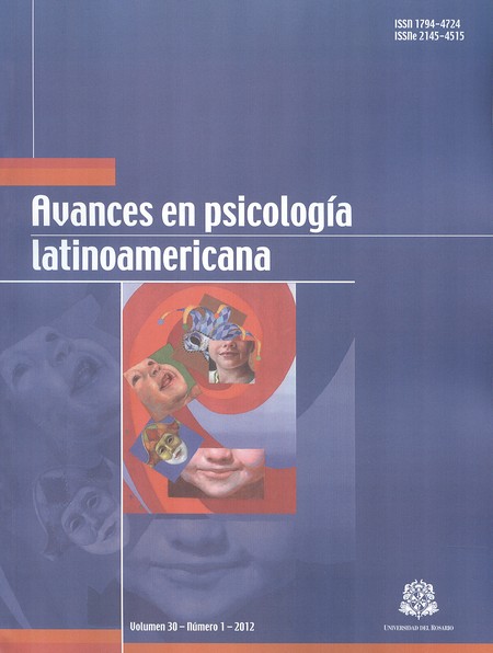 Revista Avances en Psicología ...