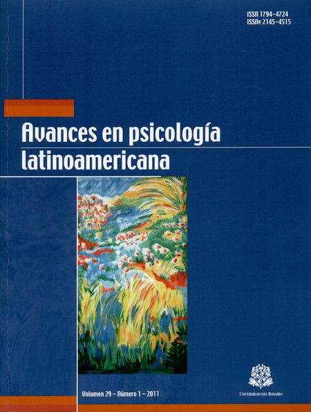 Revista Avances en Psicología ...