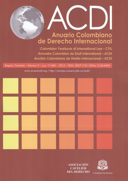 Revista ACDI Volumen No. 5. An...