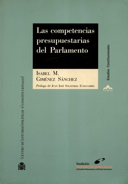 Las competencias presupuestari...