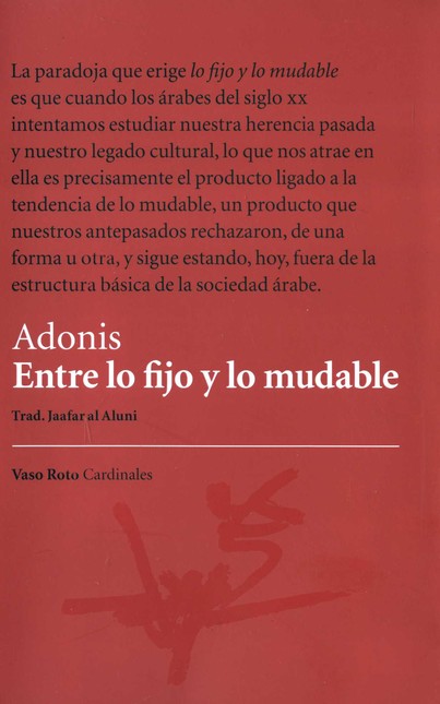 Entre lo fijo y lo mudable