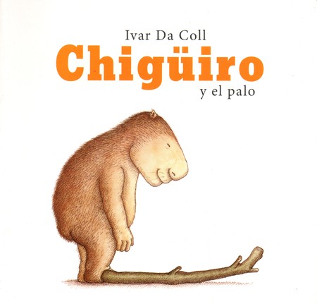 Chiguiro y el palo