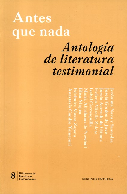 Antes que nada (Antología de l...