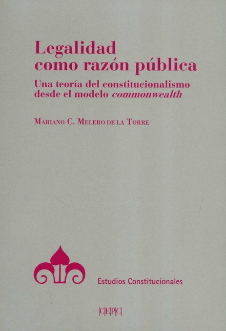 Legalidad como razón pública. ...