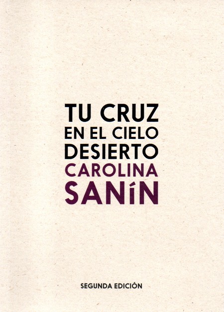 Tu cruz en el cielo desierto
