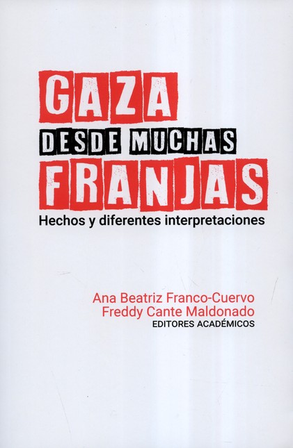 Gaza desde muchas franjas. Hec...
