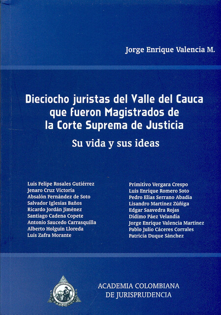 Dieciocho juristas del Valle d...
