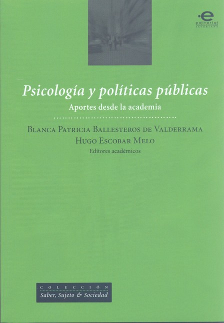 Psicología y políticas pública...