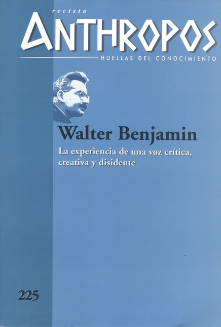Revista Anthropos No.225  Walt...