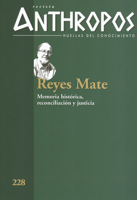Revista Anthropos No. 228 Reye...