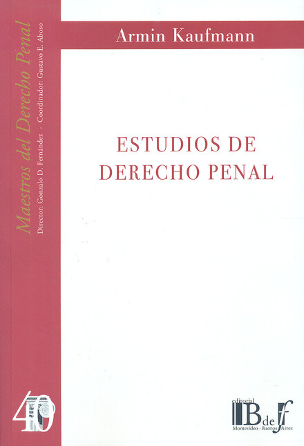 Estudios de derecho penal