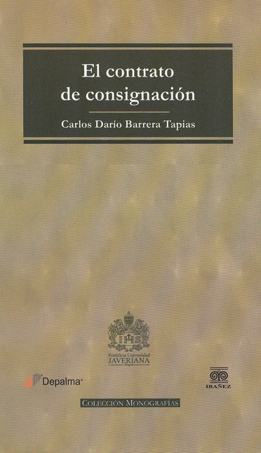 El contrato de consignación