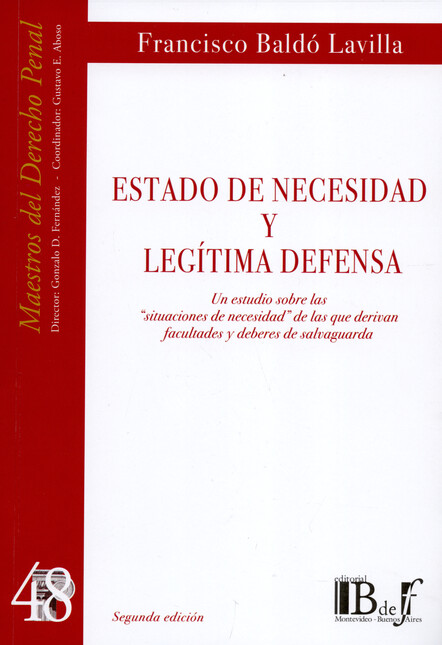 Estado de necesidad y legítima...
