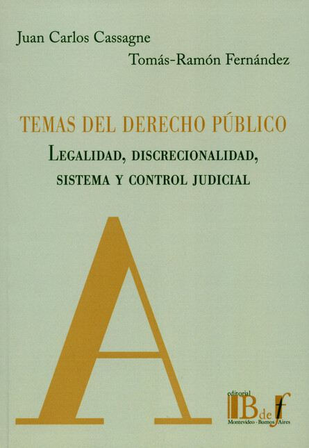 Temas del derecho público. Leg...