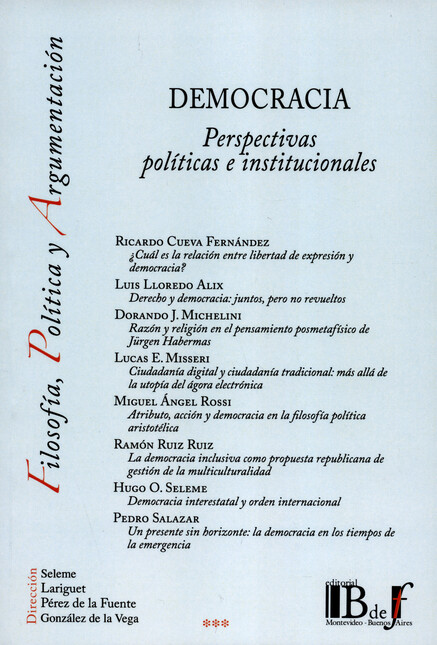 Democracia. Perspectivas polít...