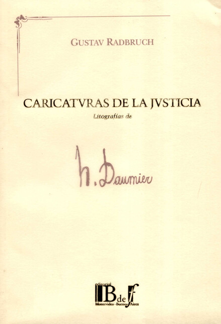 Caricaturas de la justicia. Li...