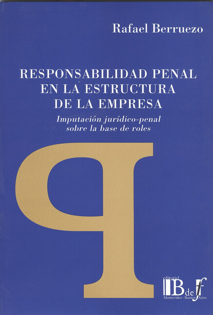 Responsabilidad penal en la es...