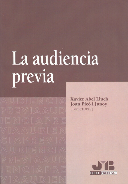 La audiencia previa