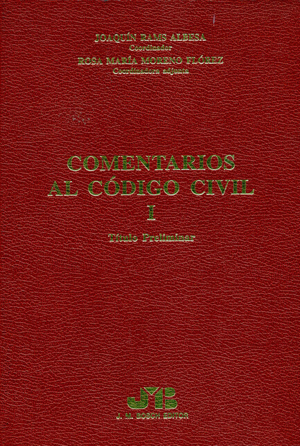 Comentarios al código civil I....