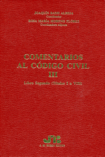 Comentarios al Código Civil II...