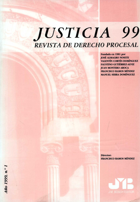 Revista Justicia 1999 No.1 Rev...
