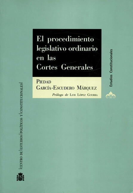 El procedimiento legislativo o...