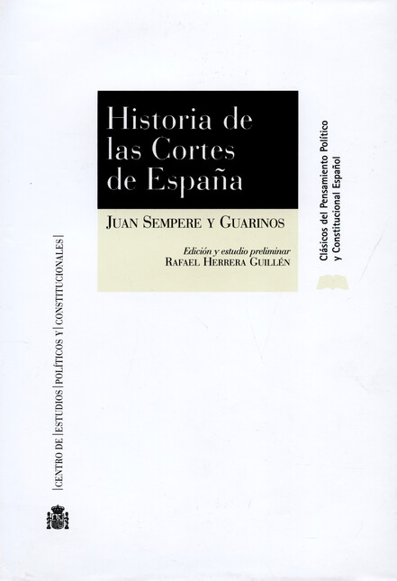 Historia de las Cortes de Espa...