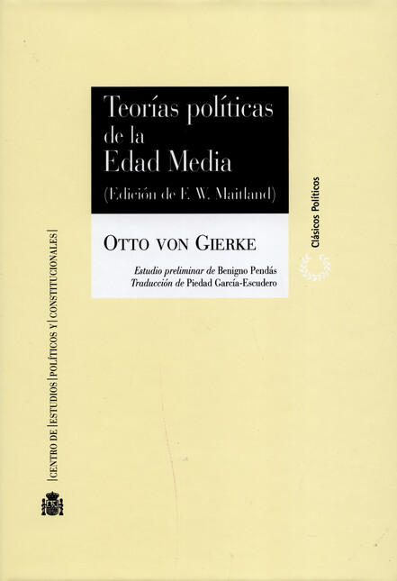 Teorías políticas de la Edad M...