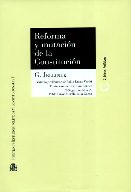 Reforma y mutación de la Const...