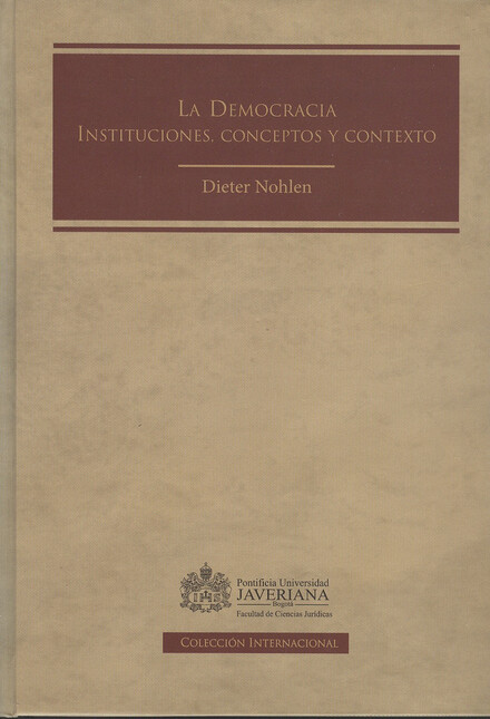 La democracia. Instituciones, ...