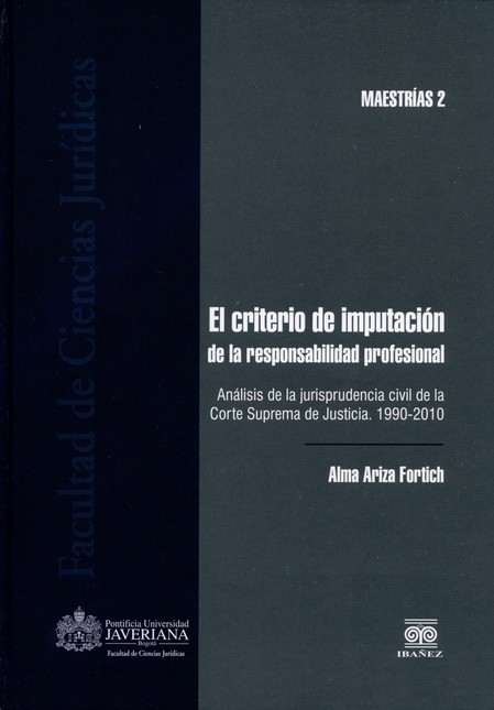 El criterio de imputación de l...