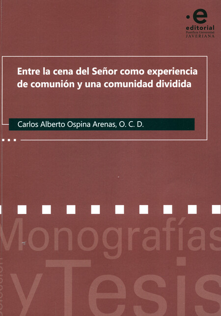 Entre la cena del Señor como e...