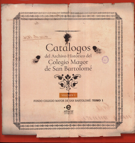 Catálogos del Archivo Históric...