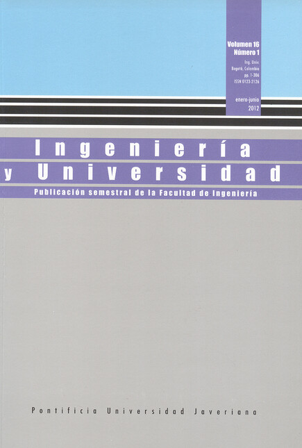Revista Ingeniería y Universid...