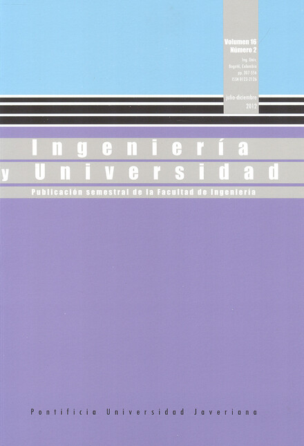 Revista Ingeniería y Universid...