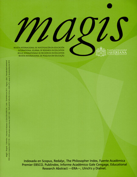 Revista Magis Vol.6 No.12