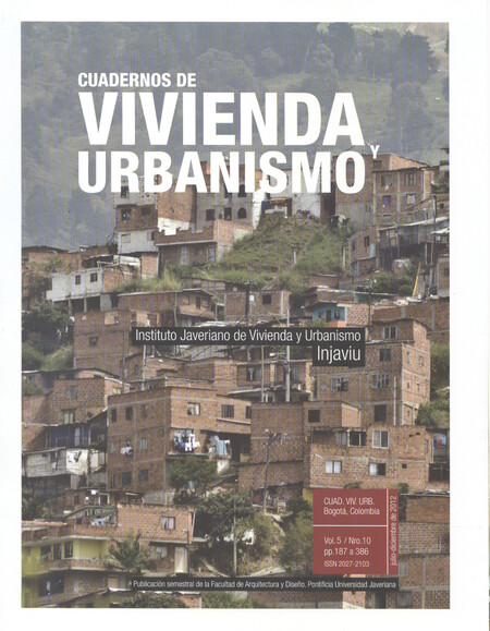 Revista Cuadernos de vivienda ...