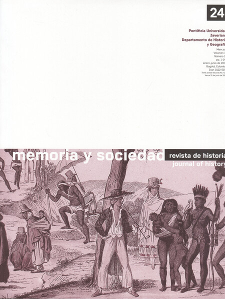 Revista Memoria y Sociedad No....