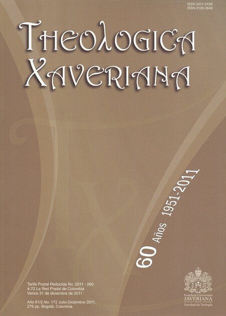 Revista Theológica Xaveriana N...