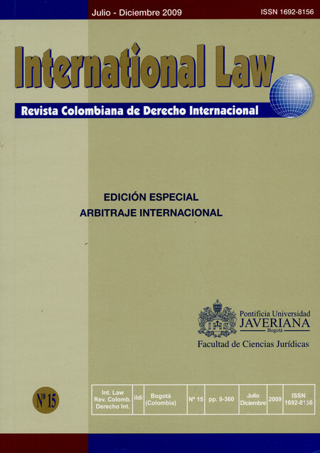 Revista International Law No.1...