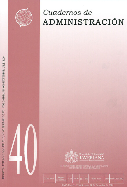 Revista Cuadernos de Administr...