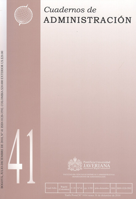 Revista Cuadernos de Administr...