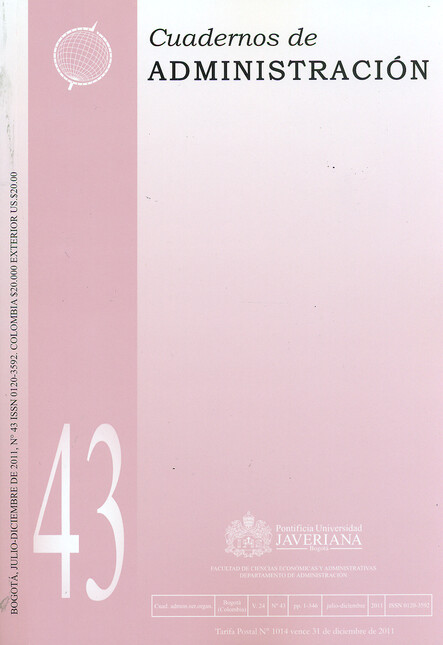 Revista Cuadernos de Administr...