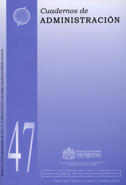 Revista Cuadernos de Administr...